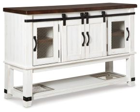 Signature Design by Ashley® D546-60 Valebeck - Dining Room Server - White / Brown
