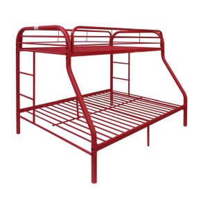 ACME 02053RD ACME 02053RD Tritan - Twin Over Full Bunk Bed - Red