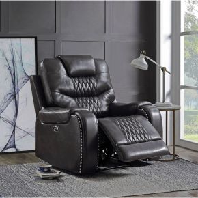 ACME 55413 Braylon - Recliner - Magnetite PU - 44"