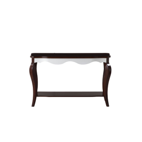 ACME 80684 Mathias - Accent Table - Walnut & White