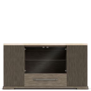 Riverside Furniture 87155 Sariel - Stone Top Server - Dark Brown