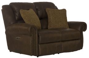 Catnapper 63132-1176/29-1276/29 Catnapper 63132-1176/29-1276/29 Pickett - Power Reclining Loveseat With Power Adjustable Headrest - Walnut