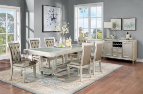 Furniture of America CM3158T-TABLE Adelina - Dining Table - Champagne