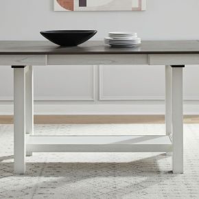 Liberty Furniture 182-GT4094B Brook Bay - Gathering Trestle Table Base - White