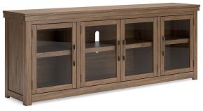 Signature Design by Ashley® W738-78 Boardernest - Brown - Extra Large TV Stand