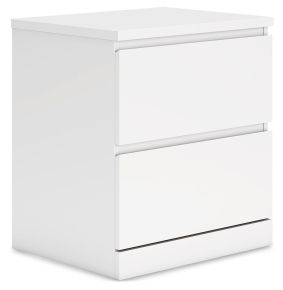 Signature Design by Ashley® EB9630-292 Onita - Two Drawer Night Stand - White