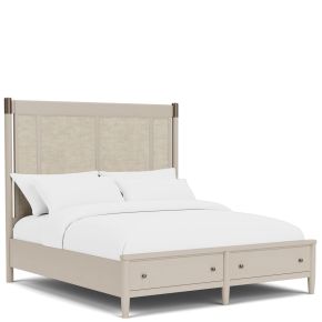 Riverside Furniture 37570-37571-37572 Laguna - Queen Panel Bed - Beige