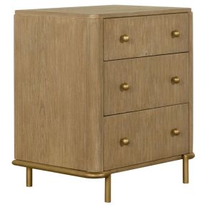 CoasterElevations 224302 Arini - 3-Drawer Nightstand - Sand Wash