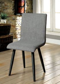 Furniture of America CM3360SC-2PK Vilhelm - Side Chair (Set of 2) - Gray