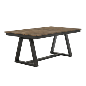 Intercon HP-TA-4294-BBP-C Harper - Trestle Table - Brushed Brown / Pecan