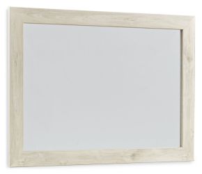 Signature Design by Ashley® B192-36 Cambeck - Bedroom Mirror - Whitewash