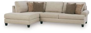 Benchcraft® 66704S1 Benchcraft® 66704S1 Steelwater Retreat - 2-Piece Sectional With LAF Corner Chaise - Latte