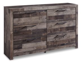 Benchcraft® B200-31 Derekson - Six Drawer Dresser - Multi Gray
