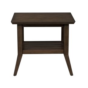 Liberty Furniture 796-OT1020 Ventura Blvd - Rectangular End Table - Dark Brown