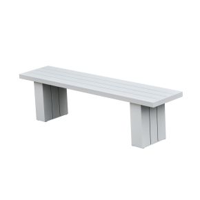 Intercon NS-CH-1564B-BUF-C Nash - Outdoor Dining Bench - Buff