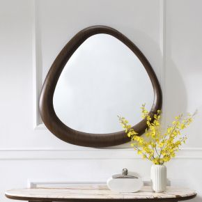 ACME AC04568 Haidar - Accent Mirror - Brown