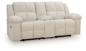 Benchcraft® 8160294 Orlen - Double Reclining Loveseat With Console - Winter