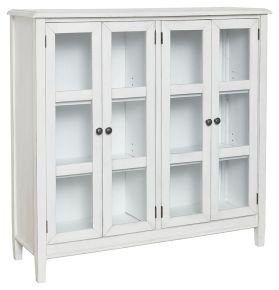 Signature Design by Ashley® T937-40 Kanwyn - Whitewash - Accent Cabinet