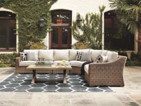 Signature Design by Ashley® P791/854/846/851/701 Beachcroft - 5 Pc. - Sectional Lounge Set - Beige