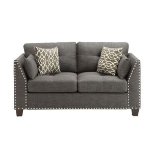 ACME 52406 Laurissa - Loveseat - Light Charcoal Linen