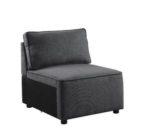 ACME 56873 Silvester - Accent Chair - Gray Fabric