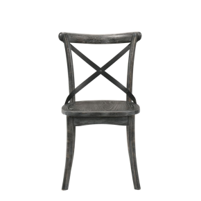 ACME 71897 Kendric - Side Chair (Set of 2) - Rustic Gray