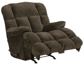 Catnapper 65412-2334/09 Cloud 12 - Power Chaise Rocker Recliner - Chocolate