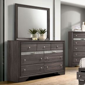 Furniture of America CM7552GY-D Chrissy - Dresser - Gray