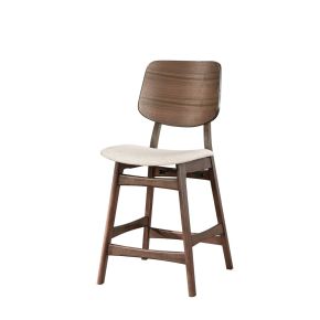 New Classic D1651-22 Oscar - Counter Chair (Set of 2) - Walnut