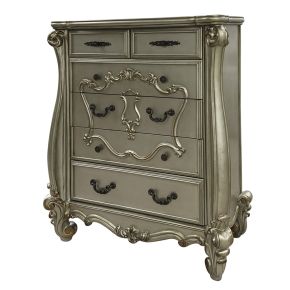 ACME BD26846 Versailles - Chest - Antique Platinum Finish
