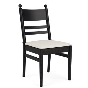 Riverside Furniture 61758 Riverside Furniture 61758 Calhoun - Laderback Side Chair (Set of 2) - Ebony Whiskey Oak