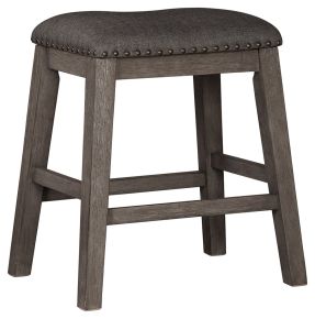 Signature Design by Ashley® D388-024 Caitbrook - Gray - Upholstered Stool (Set of 2)