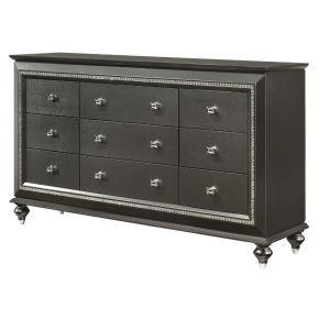ACME 27285 Kaitlyn - Dresser - Metallic Gray