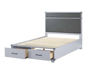 ACME 36135F Orchest - Full Bed - Gray PU & Gray