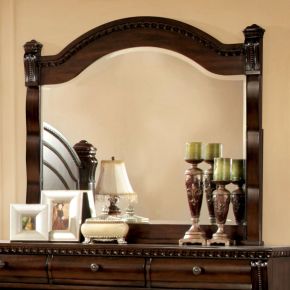 Furniture of America CM7791M Burleigh - Mirror - Cherry