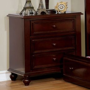Furniture of America CM7155EX-N Olivia - Nightstand - Dark Walnut