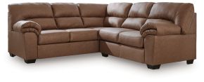 Signature Design by Ashley® PC27704S2 WillowBend - 2-Piece Sectional With LAF Sofa With Corner Wedge - Caramel