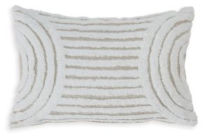 Ashley Furniture A1001062 Farissen - Pillow (Set of 4) - White / Tan