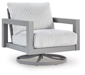 Ashley Furniture PCP695-821 Hurley Park - Swivel Chair With Cushion - Gray