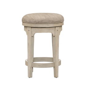Liberty Furniture 498-OT9003 Morgan Creek - Console Swivel Stool - White