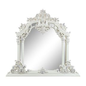 ACME LV00807 Vanaheim - Mirror - Antique White Finish - 54"