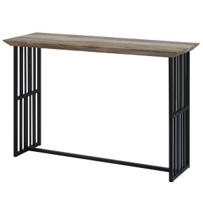 ACME LV01753 Zudora - Sofa Table - Antique Oak & Black