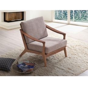 ACME AC02378 Lide - Accent Chair - Light Brown & Brown