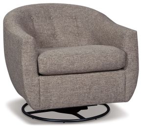 Signature Design by Ashley® A3000003 Upshur - Swivel Glider Accent Chair - Taupe
