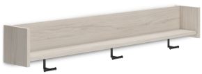 Signature Design by Ashley® EA1864-151 Socalle - Wall Mounted Coat Rack w/Shelf - Light Natural