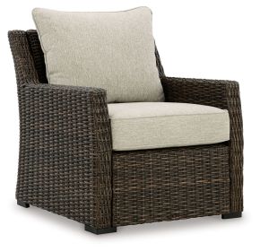 Ashley Furniture P465-820 Brook Ranch - Lounge Chair With Cushion - Brown