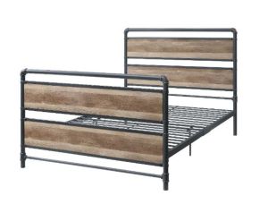 ACME 35885F Brantley - Full Bed - Antique Oak & Sandy Gray Finish