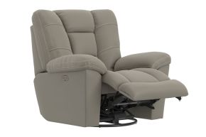 Jackson Furniture Industries 628505-1468/28 Jackson Furniture Industries 628505-1468/28 Manley - Power Swivel Glider Recliner - Smoke