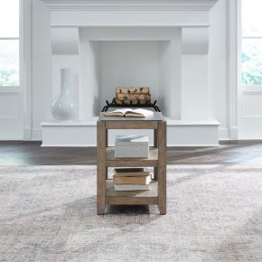 Liberty Furniture 922-OT1021 Liberty Furniture 922-OT1021 Millstone - Chairside Table - Nutmeg