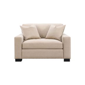 Intercon SY-CH-DXT52-TAU-C Dexter - Double Chair With 2 Pillows - Taupe
